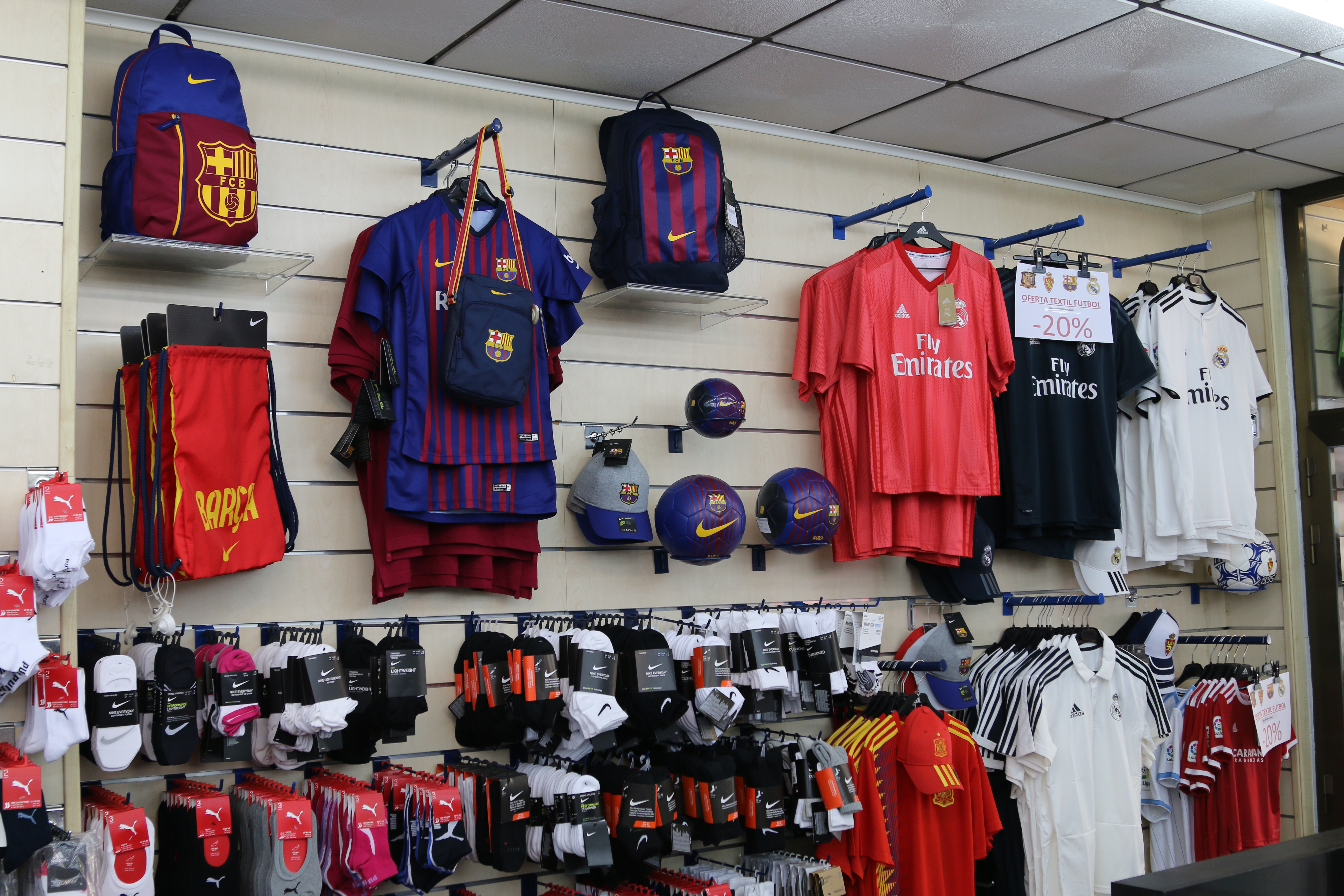 Equipaciones y camisetas